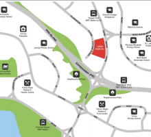 Location plan for the EC land parcel at Plantation Close (Source: HDB)